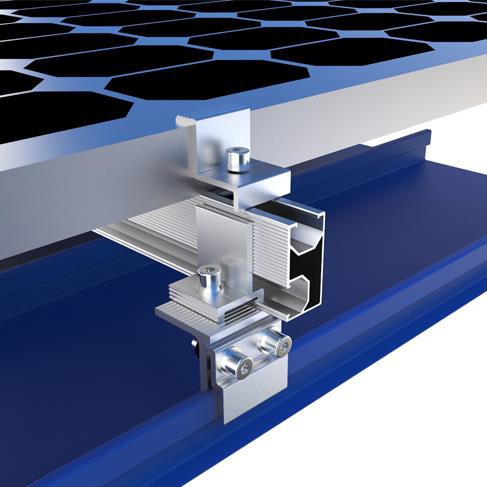 Standing Seam Metal Roof Clamp