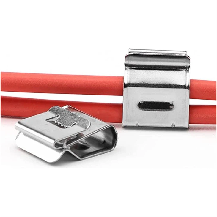 2 Core Clip Cable Wire Clips